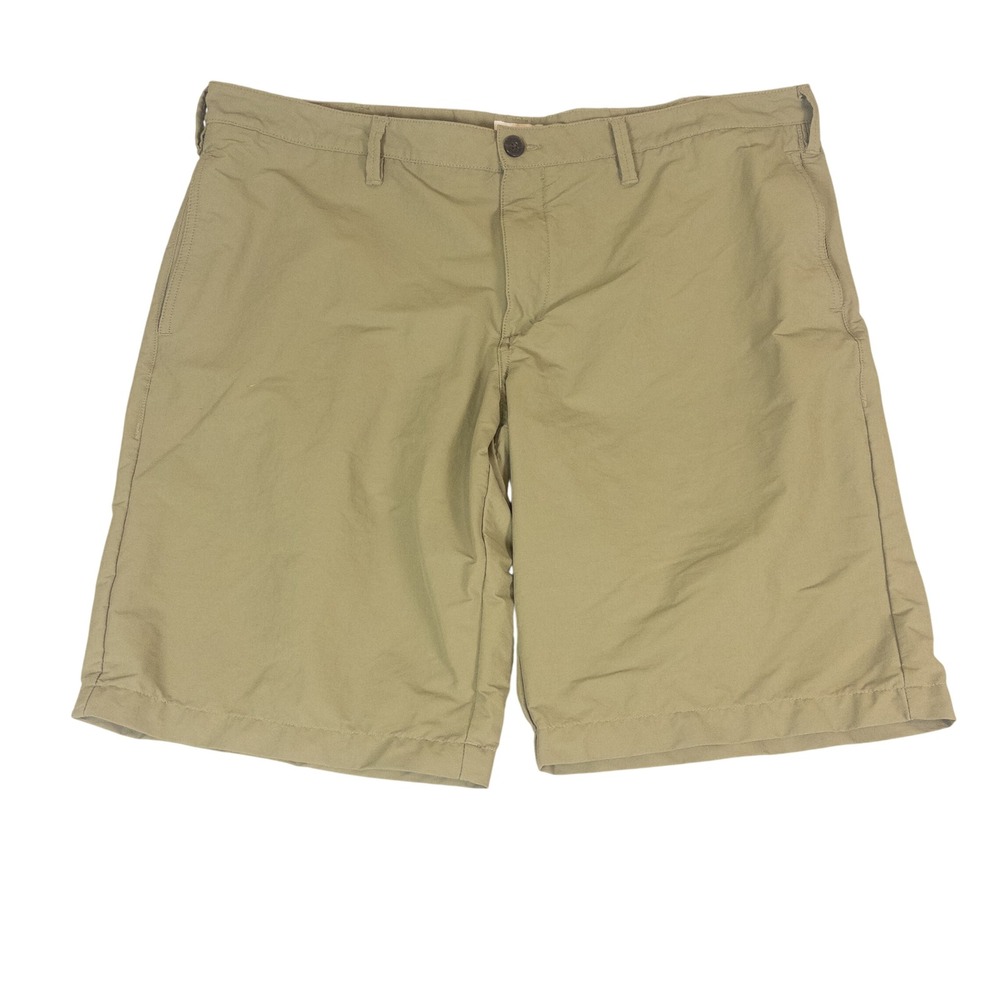 Timberland‎ Mens Relaxed Fit Chino Shorts W40 Khaki Tan Nylon Stretch TB0A1ZAC